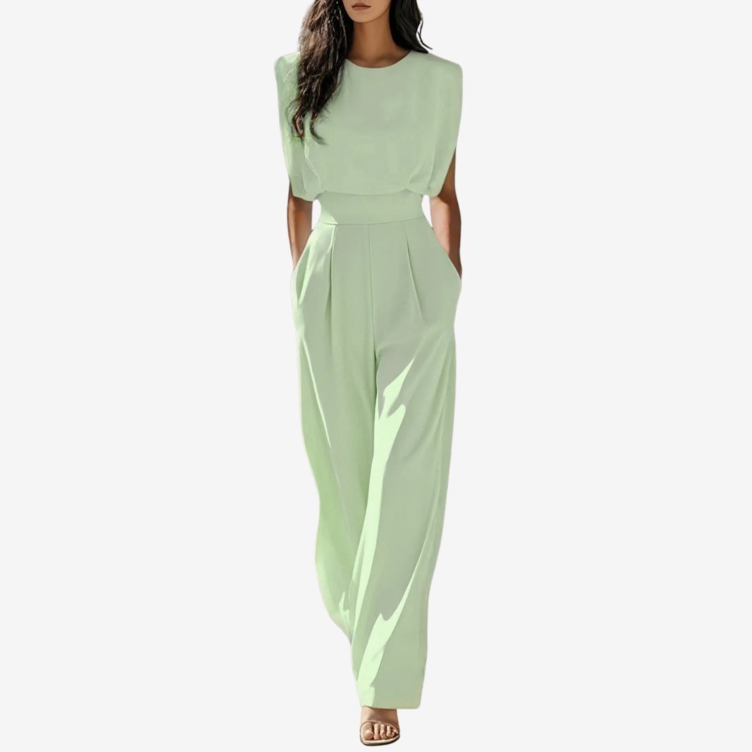 Ariia™ | Jumpsuit with Defined Waist